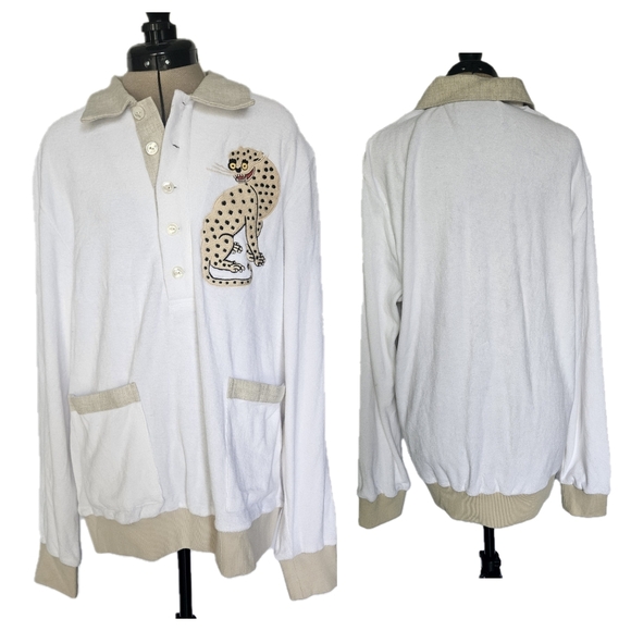 Tombolo Sun Leopard Cabane Long Sleeve S Shirt - Picture 4 of 6